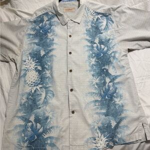 Tommy Bahama Men’s Hawaiian Shirt Silk Blend